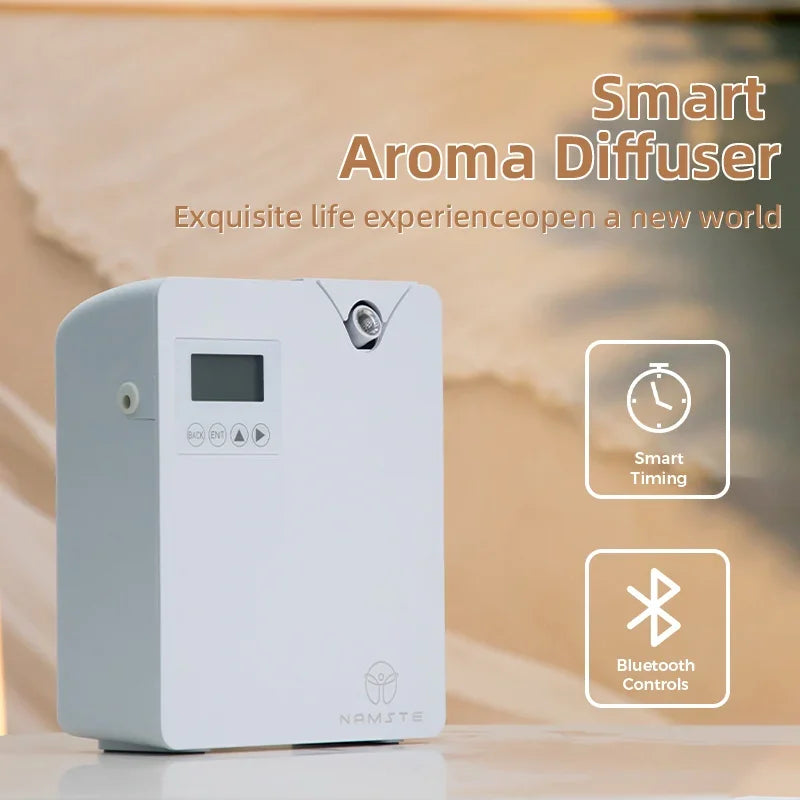 NAMSTE Perfume Diffuser Home Fragrance Air Freshener Electric Aromatic Oasis Power 7W 300ML Capacity WIFI Bluetooth Smart Contro