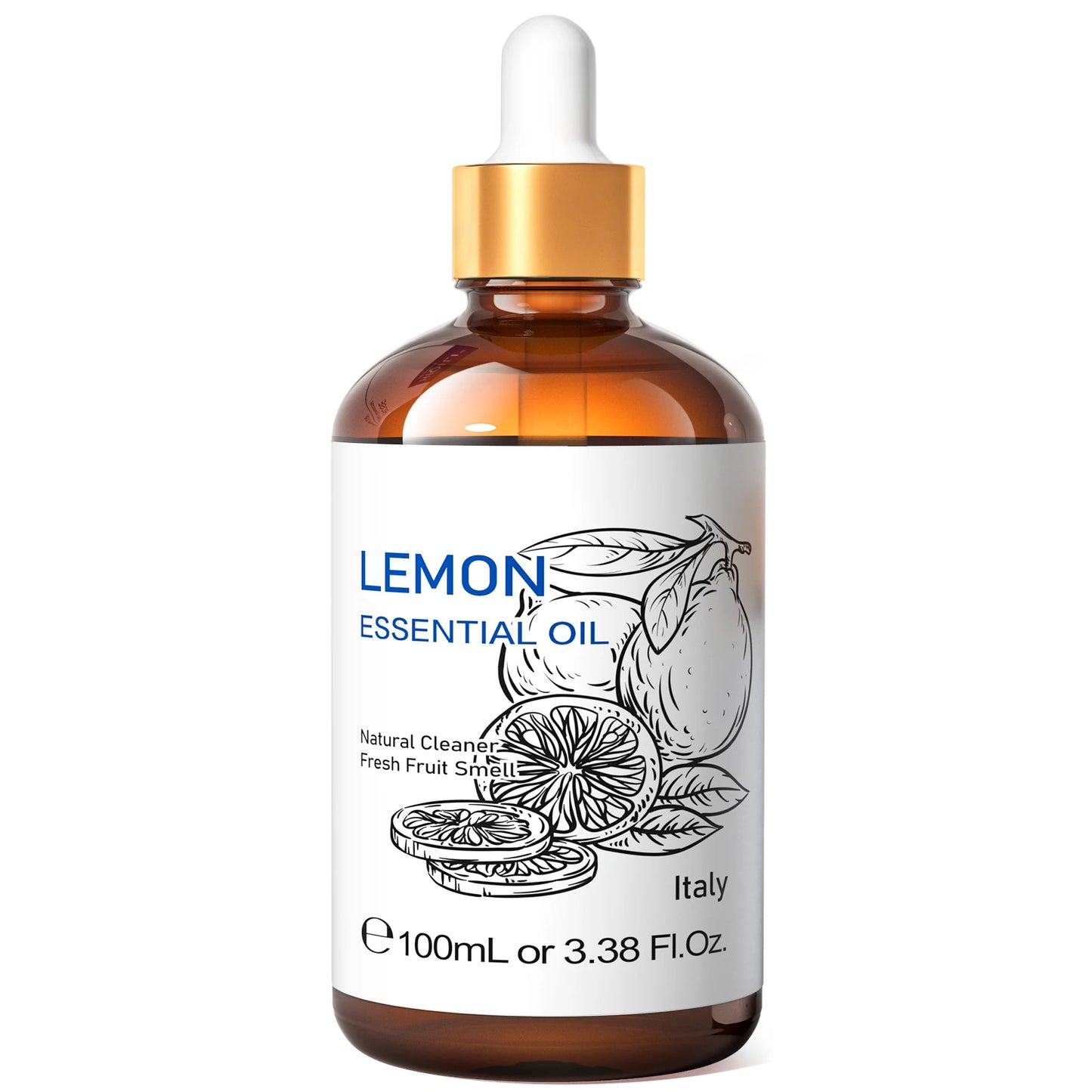 HIQILI 100ML Lemon Eucalyptus Essential Oils, 100% Pure ，For Diffuser / Humidifier Home Fragrance Car Air Freshener