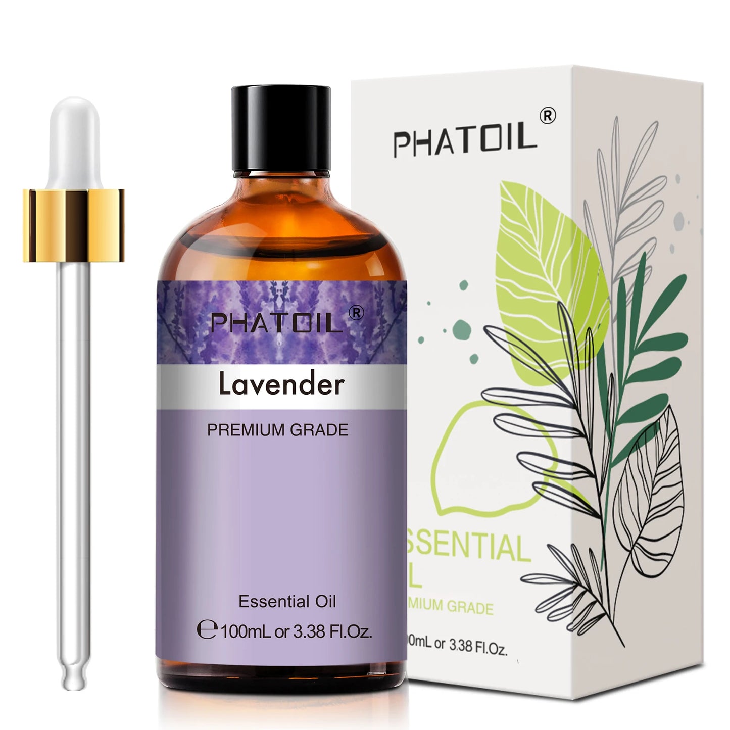 100ml Citronella Essential Oil Diffuser Pure Natural Lavender Eucalyptus Vanilla Peppermint Basil Tea Tree Cloves Aromatic Oil