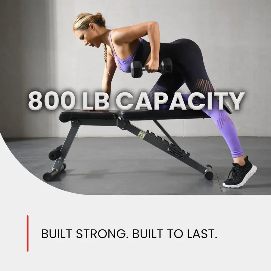 5in1 Weight Bench, Adjustable Foldable for Bench Press, Strength Training and Full Body Workout,Perfect for Dumbbell Sets,Custom