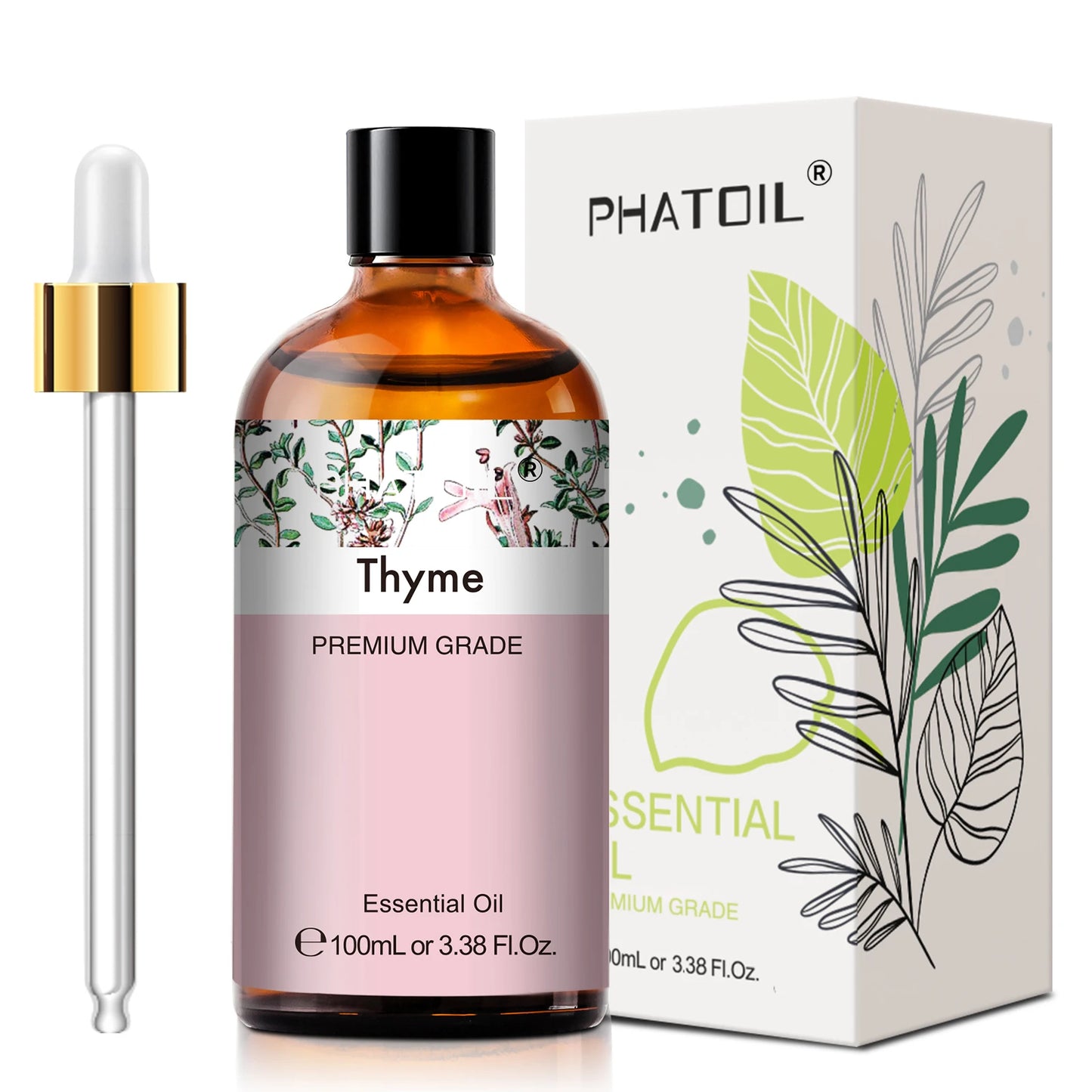100ml Citronella Essential Oil Diffuser Pure Natural Lavender Eucalyptus Vanilla Peppermint Basil Tea Tree Cloves Aromatic Oil