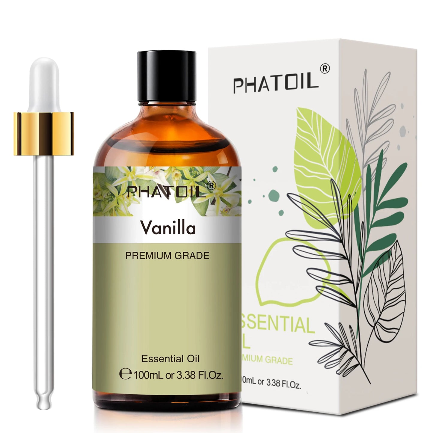 100ml Citronella Essential Oil Diffuser Pure Natural Lavender Eucalyptus Vanilla Peppermint Basil Tea Tree Cloves Aromatic Oil