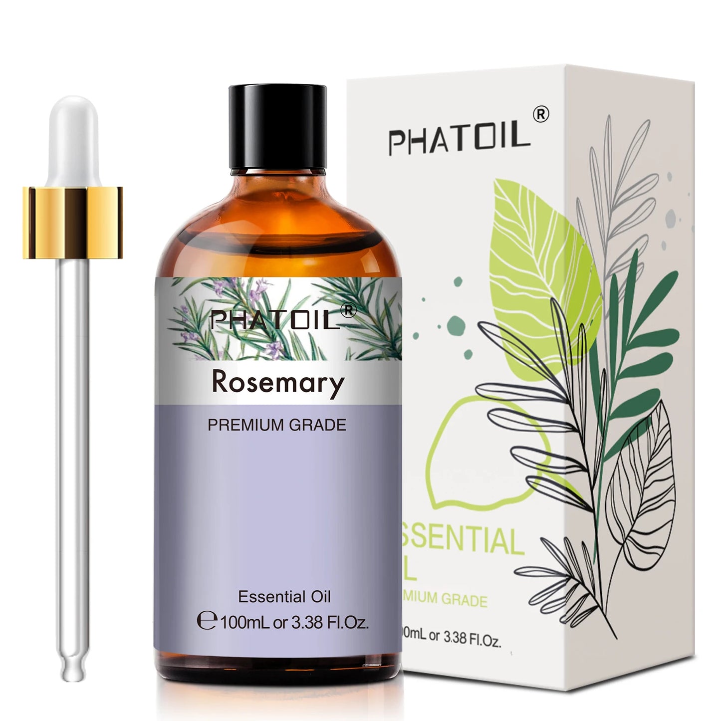 100ml Citronella Essential Oil Diffuser Pure Natural Lavender Eucalyptus Vanilla Peppermint Basil Tea Tree Cloves Aromatic Oil
