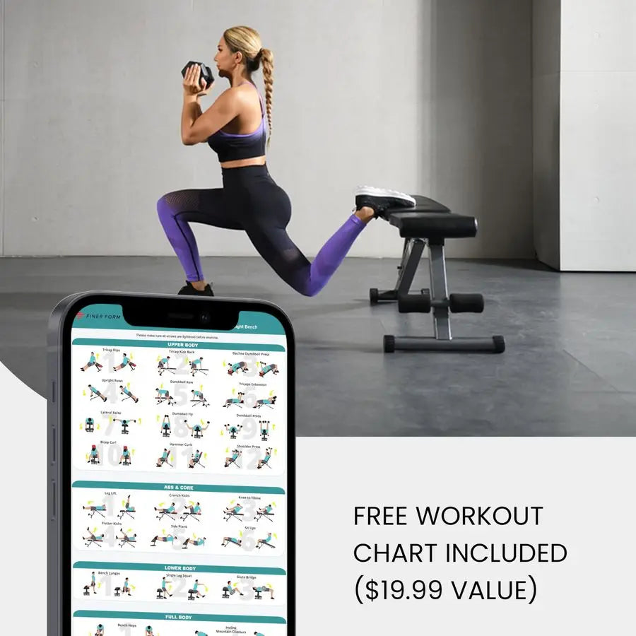 5in1 Weight Bench, Adjustable Foldable for Bench Press, Strength Training and Full Body Workout,Perfect for Dumbbell Sets,Custom