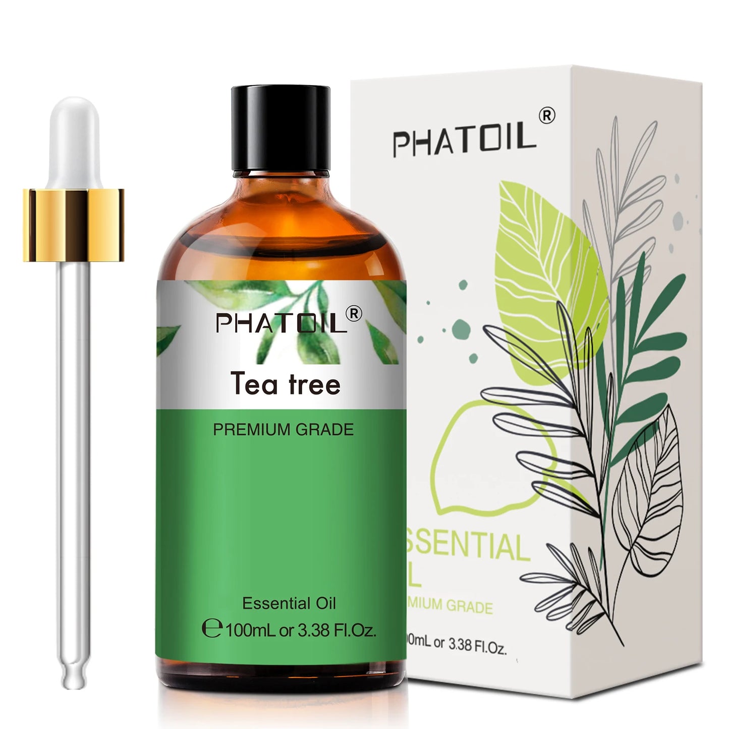 100ml Citronella Essential Oil Diffuser Pure Natural Lavender Eucalyptus Vanilla Peppermint Basil Tea Tree Cloves Aromatic Oil