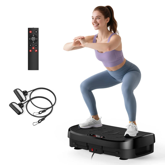 Vibration Plate Fat Burning Fitness Platform Whole Body 120 Levels Home Gym Equipment Weight Loss Muscle Relax Exercise Board